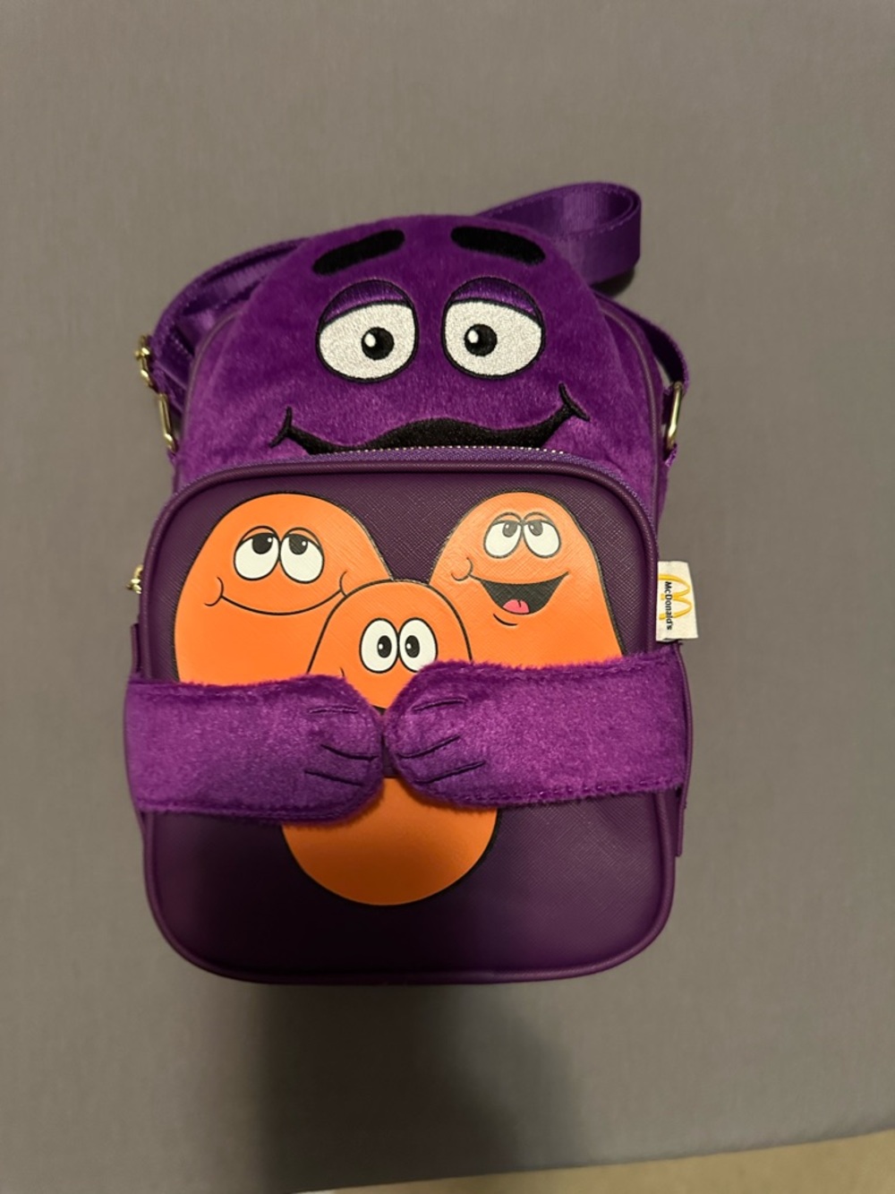McDonald’s Purple Grimace Crossbody Bag